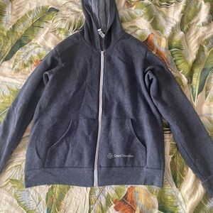 Calvin Klein Charcoal Knit Cardigan